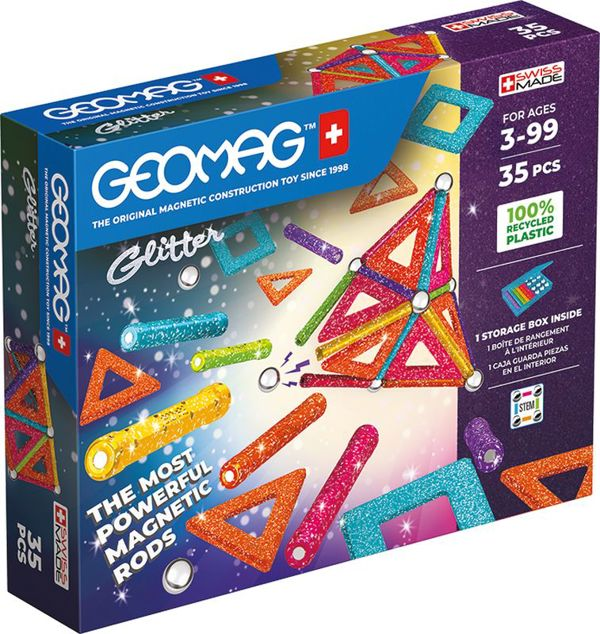 Geomag Glitter Set 35-Green  